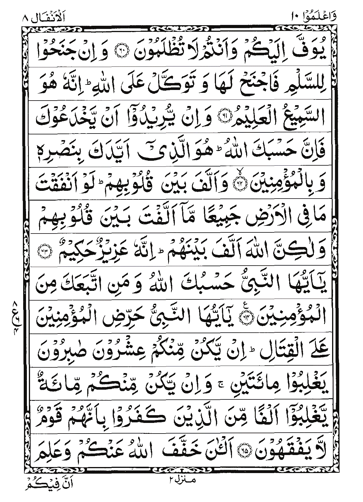 Surah Al-Anfal Page 12